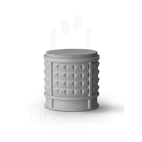 Шкатулка Staky, советский забор, бетон, гидрофобизатор, 150 мл, 7x6.5 см