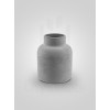Ваза из бетона для сухоцветов Scandy S, серая, 7.5x10 см