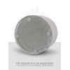 Кашпо из бетона Lofty MS с толстыми стенками, серое, 380 мл, 10.5x9 см