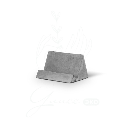 Подставка из бетона для мобильного телефона, 7x5.5 см