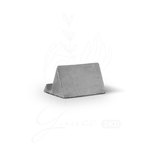 Подставка из бетона для мобильного телефона, 7x5.5 см