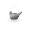 Подсвечник Birdy для чайных свечей, серый, 12x7 см